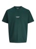 JACK & JONES PLUS T-shirt in Scarab