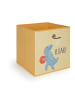 relaxdays 3 x Kinder Aufbewahrungsboxen "Dino" in Bunt - (B)30 x (H)30 x (T)30 cm