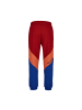 MANITOBER Cut & Sew Jogginghose in Red/Rust/Blue