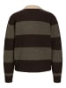 JJXX Gestricktes Polo in Seal Brown