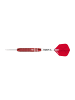 BULLS Steeldarts Wega Brass Dartpfeile Anfänger Darts-Set Rookie in rot