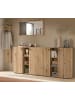 Inn.Furn Garderoben-Set Evoke Eiche 4-teilig 258 cm, Komplettset mit viel Stauraum