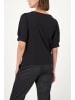 monari Kurzarmbluse für Damen in schwarz