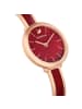 Swarovski Analoguhr für Damen in rot