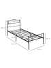 HOMCOM Bett in Schwarz 211L x 95B x 106H cm