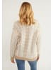 usha BLUE LABEL Damen Oversize Cardigan in Beige Creme