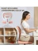 HOMCOM Bürostuhl in Rosa 59,5L x 53B x 89H cm