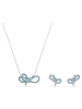 Swarovski Schmuck-Set für Damen in blau
