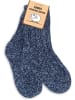 normani 3 Paar Kinder Norwegersocken mit Schafwolle in Marine/Hellgrau/Dunkelgrau