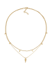 Elli Halskette 925 Sterling Silber Geo in Gold