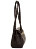 Forty degrees Handtasche Morvina echt Leder in dunkelbraun