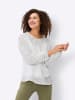 Heine Langarm-Bluse in ecru