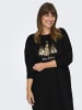 ONLY Carmakoma Sweatshirt-Kleid in Black