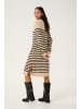 Kaffe Kleid KAjuno Regular fit in Feather Gray Mel/ Black Stripe