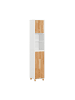 SoBuy Badezimmerschrank in Weiß - (W) 31 x (H) 170 x (L) 32 cm
