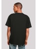 F4NT4STIC Oversize T-Shirt US National Parks Yellowstone Wyoming in schwarz