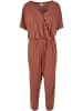 Urban Classics Urban Classics Damen Ladies Modal Jumpsuit in terracotta
