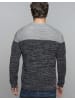 CARISMA Strickpullover in Grey-Navy