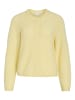 Vila Strickjacke in Pastel Yellow