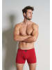 Götzburg Long-Pants 2Er Pack X-Lastic in rot-dunkel-uni
