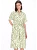 usha BLACK LABEL Women Dress in offwhite green