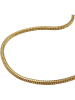 Gallay Kette Schlangenkette 1,5mm vergoldet AMD 60cm in gold