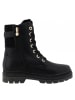 Tom Tailor Schnürstiefel  in Schwarz