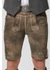 Stockerpoint Stockerpoint Trachtenlederhose Bastian in kiesel gespeckt