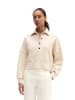 Marc O'Polo Polo-Sweatshirt oversize in Linen Beige