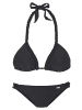 Buffalo Triangel-Bikini in schwarz