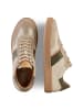 Camel Active Sneaker mit farbigen Designelementen in Beige-Grün