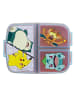 Pokémon Pokemon Kinder Brotdose – Lunchbox mit 3 Fächern in Orange