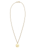 Elli Halskette 925 Sterling Silber Allahu Akbar in Gold