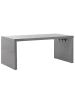 Beliani Gartentisch TARANTO in Grau - (W) 90 x (H) 78 x (L) 180 cm