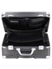 Alumaxx 2-Rollen Businesstrolley Aluminium Laptopfach 37 cm schwarz matt