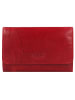 mano Donna Aurona Geldbörse RFID Leder 14,5 cm rot