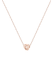 Elli Halskette 925 Sterling Silber Knoten in Rosegold