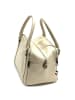 Florence Florence Umhängetasche, Citytasche Leder beige ca. 22cm