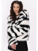 myMo ROCKS Jacket in Weiss Schwarz