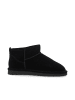 Bianco Wildlederstiefelette in Black