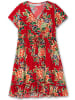 sheego by Joe Browns Blumenkleid in rot-gemustert