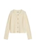 Marc O'Polo DENIM Zopfstrick-Cardigan oversized in White Blush