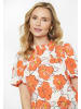 usha FESTIVAL Women Blouse in orange