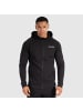 SMILODOX Zip Hoodie Maison in Schwarz