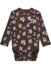 Hummel Kinder Langarmbody "Hmlgug Body L/S" in Braun
