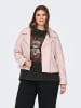 ONLY Carmakoma Bikerjacke in Burnished Lilac