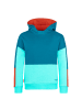 Trollkids Hoodie Rondane in dark petrol
