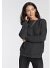 Laura Scott Strickpullover in dunkelgrau