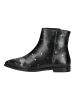 Lazamani Stiefelette Schwarz/Silber
