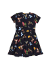 Walkiddy Kleid Hummingbirds Around Flowers-Flared Dress